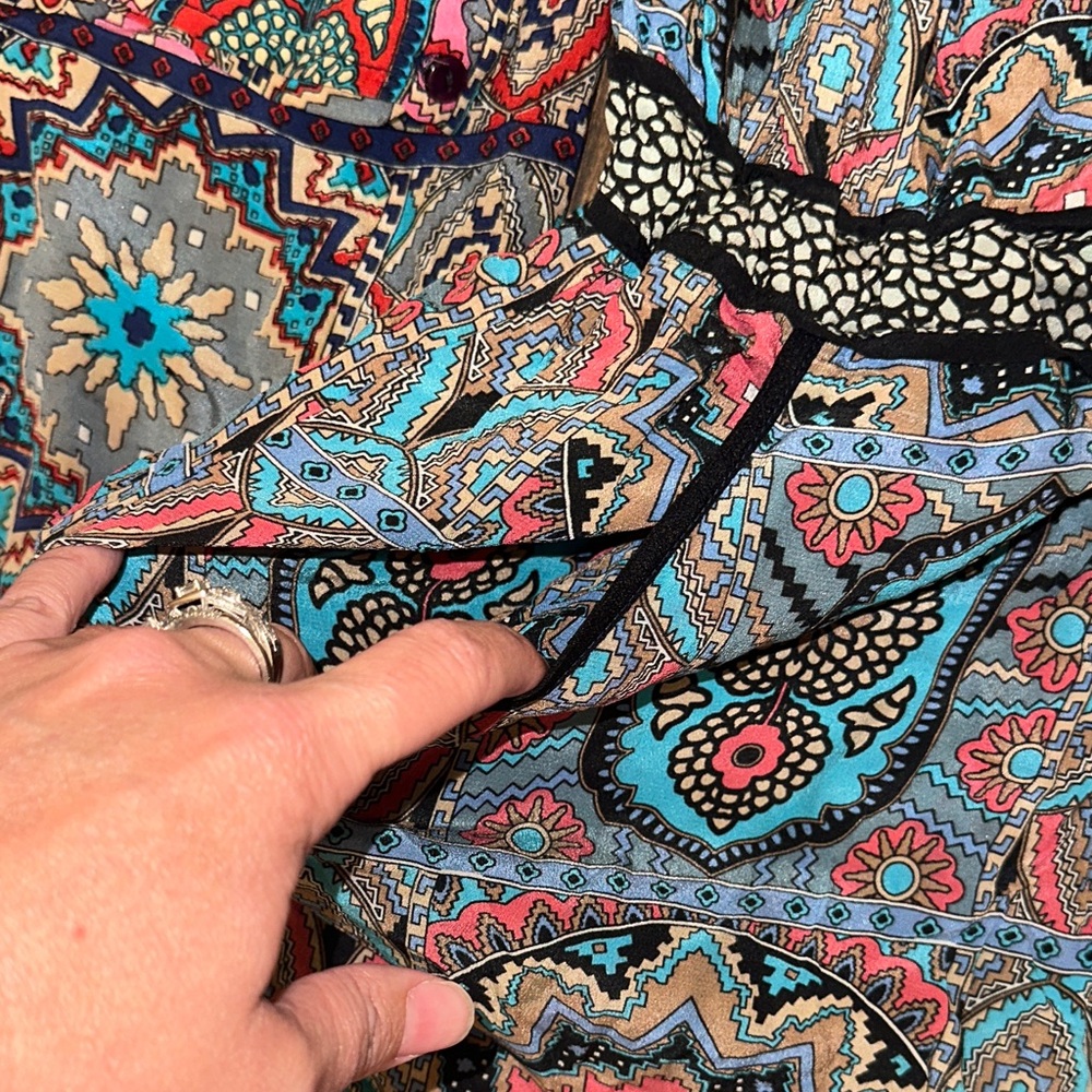 Tolani Boho Print Dress Bundle XS Colorful Paisley Tunic Dresses - Picture 11 of 16